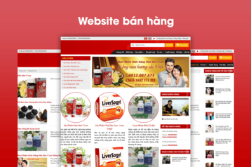 Xây dựng website thực phẩm chức năng