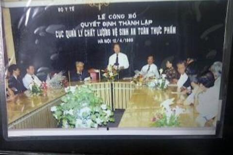 Lịch sử ra đời Cục An toàn thực phẩm